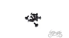 BOLT, ALUMINIUM 6X20 BLACK 10 PCS PACK