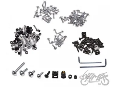 BOLT, ALUMINIUM SILVER (SET)