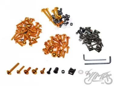 BOLT, ALUMINIUM GOLD (SET)