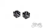 CAP, TIRE VALVE DICE BLACK