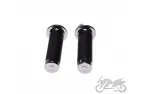 GRIPS, HANDLEBAR 038 CHROME END W/CABLE BRACKET INSERT