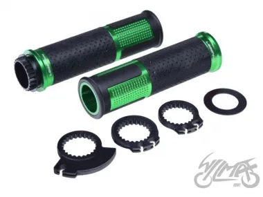 GRIP, HANDLEBAR 654 GREEN