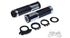 GRIP, HANDLEBAR 654 SILVER