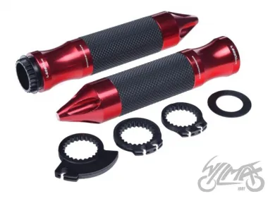 GRIP, HANDLEBAR 653 RED