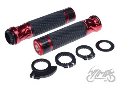GRIP, HANDLEBAR 655A RED