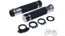 GRIP, HANDLEBAR 655 SILVER