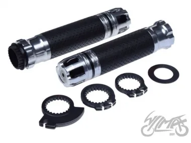 GRIP, HANDLEBAR 658 SILVER