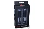 GRIP, HANDLEBAR CARBON 657 SILVER