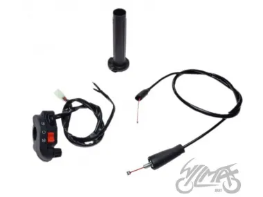 GRIP, THROTTLE WITH CASING