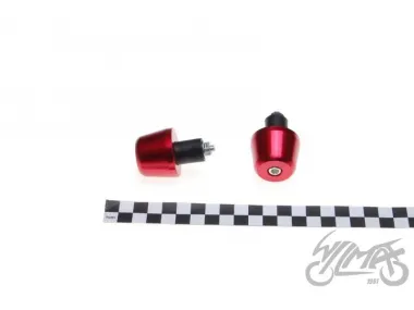 PLUG, HANDLEBAR END 05/36mm RED B-GRADE