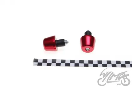 PLUG, HANDLEBAR END 05/36mm RED B-GRADE