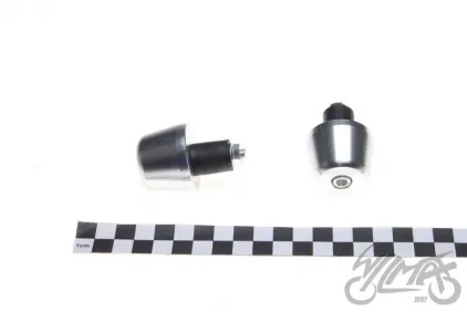 PLUG, HANDLEBAR END 05/36mm SILVER B-GRADE