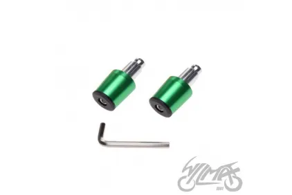PLUG, HANDLEBAR END GREEN
