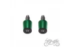 PLUG, HANDLEBAR END GREEN