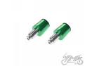 PLUG, HANDLEBAR END GREEN