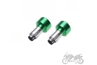 PLUG, HANDLEBAR END GREEN