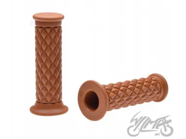 GRIP, HANDLEBAR VINTAGE LIGHT BROWN