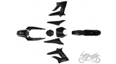 COVER SET, BODY PLASTICS DERBI SENDA III 2011 BLACK