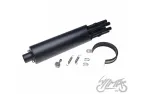 MUFFLER, EXHAUST MINIGUN BLACK