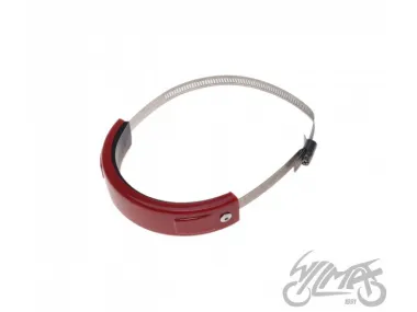COVER, MUFFLER 100-140MM RED