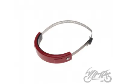 COVER, MUFFLER 100-140MM RED