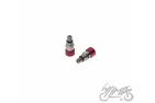 FRONT FORK BLEEDER AIR VALVE SCREW, RED