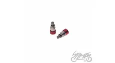 FRONT FORK BLEEDER AIR VALVE SCREW, RED