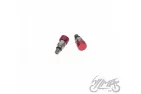 FRONT FORK BLEEDER AIR VALVE SCREW, RED