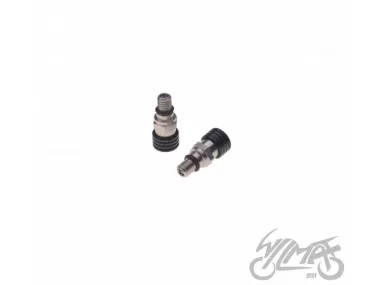 FRONT FORK BLEEDER AIR VALVE SCREW, RED