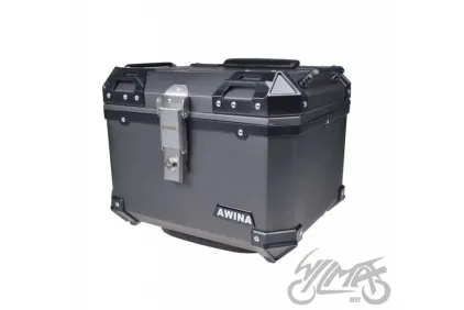 TOP CASE 45L 43.5x38x34 cm TITANIUM