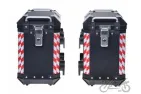 SIDE CASE SET, ALUMINIUM W/LOCK