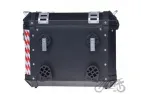 SIDE CASE SET, ALUMINIUM W/LOCK