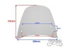 WINDSHIELD, UNIVERSAL, LONGJIA