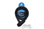 SPIRAL CABLE LOCK 10 X 1500 BLACK