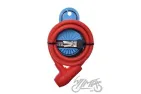 SPIRAL CABLE LOCK 10 X 1500 RED