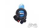 SPIRAL CABLE LOCK 8 X 1500 BLACK