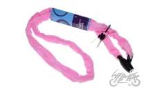 LOCK, CHAIN WITH 5x900 PINK