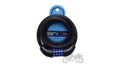SPIRAL CABLE LOCK 12X1500 BLACK