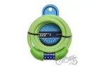 SPIRAL CABLE LOCK 12X1500 GREEN