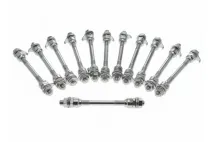 AXLE, BICYCLE FRONT WHEEL PACK