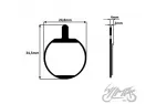 PAD SET, BRAKE SEMI-METALLIC