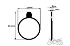 PAD SET, BRAKE SEMI-METALLIC