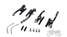 STABDŽIŲ KOMPLEKTAS V-BRAKE PROMAX JUODAS