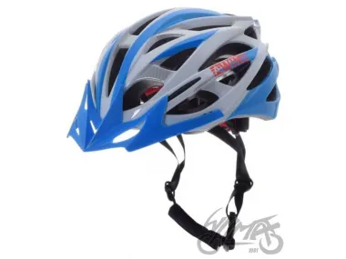 HELMET BICYCLE M BLUE/WHITE