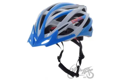 HELMET BICYCLE L BLUE/WHITE