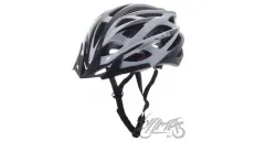 HELMET BICYCLE L SILVER/BLACK
