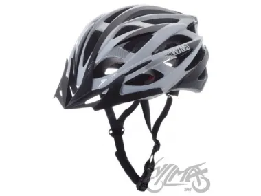 HELMET BICYCLE L SILVER/BLACK
