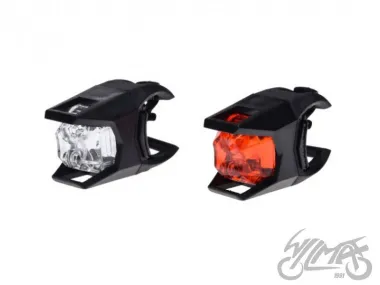 LAMP SET, FRONT & REAR LED BICYCLE