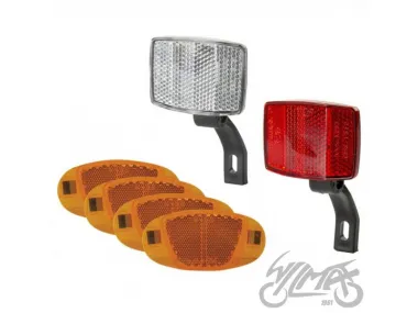 REFLECTOR REAR + FRONT + SPOKE