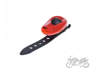 LAMP REAR LED BICYCLE/HELMET